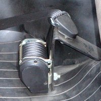 Three-point seat belt retractors