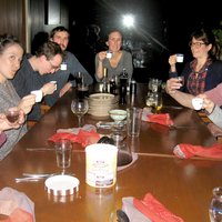 Actually, the previous shot was staged � this is what the real reaction was ......................