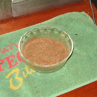 Here's our ground "coffee" � looked a little like Kraft Postum