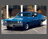 1969-1971 � 1969 Chevrolet Chevelle � Needed a car when we graduated from college, and my grandfather sadly passed away just before, and so we inherited his Chevelle.  (We had a '69 Corvair convertible on order, but GM stopped making them just in time.)  Six cylinder automatic (ho-hum).   Sold it to Vi's brother when we bought the Vega.