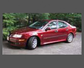 2003-2005 � 2003 Saab 9-3 Arc Sports Sedan � Bought to do a 2004 cross-country Road Trip that fell a little short.  Has plenty of scoot (the 210HP feels like a lot more), 6-speed, handles great, phenomenal brakes, huge trunk plus rear seats that fold, 300W/13-speaker CD/radio, heated leather power seats, Onstar, lots of other amenities.  Same league as BMW/Audi/Lexus but not as "me-too".