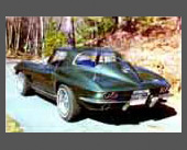 1997-1998 � 1967 Corvette Coupe � Obtained from a guy who had five of them!  Of all the cars we've owned, this is the one that got the most attention!  Everywhere we took it we'd get stares, waves, hoots.  Gobs of American muscle-car torque.  Handling?   Well...  I love my Alfas, and this fella's been sold and can now be found cruisin' the streets of Rochester, NY.