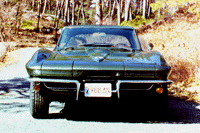 Front View of '67 'Vette