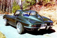 Left Rear View of '67 'Vette