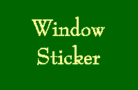 Window Sticker