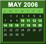 Click on the highlighted dates to find out what happened that day